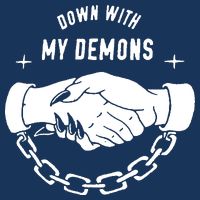 Down With My Demons Magnet