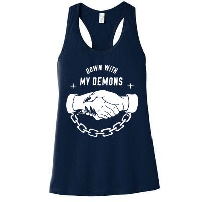 Down With My Demons Womens Tank Top