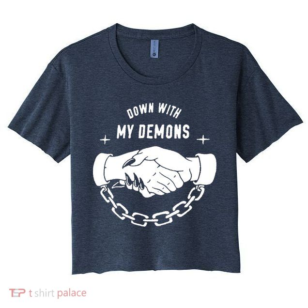 Down With My Demons Crop Top
