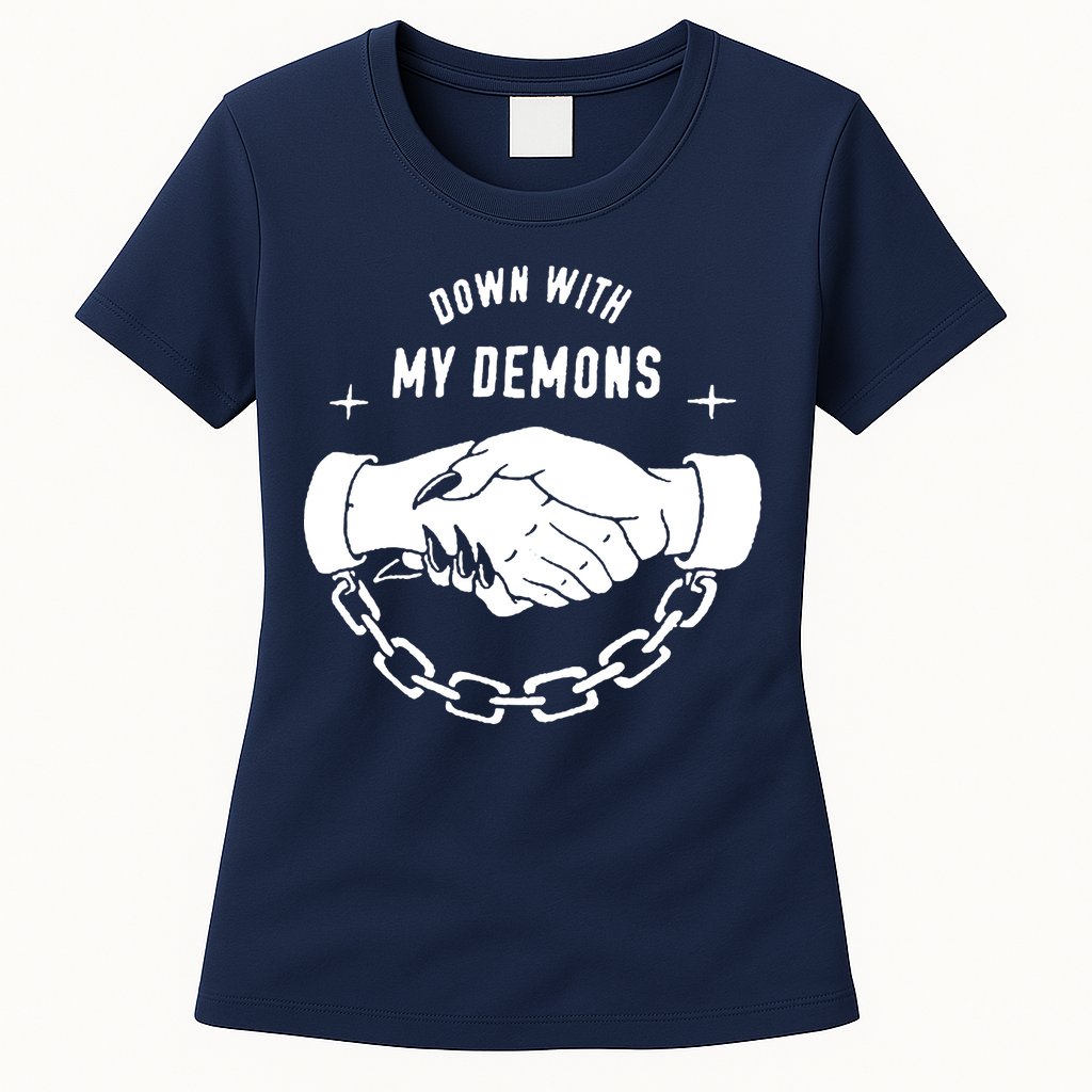 Down With My Demons Womens T-Shirt