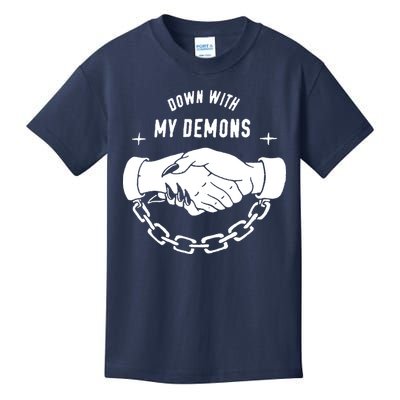 Down With My Demons Kids T-Shirt