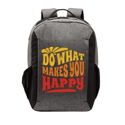 Do What Makes You Happy Positive Quote Vector Backpack