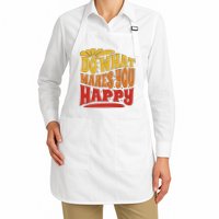 Do What Makes You Happy Positive Quote Apron