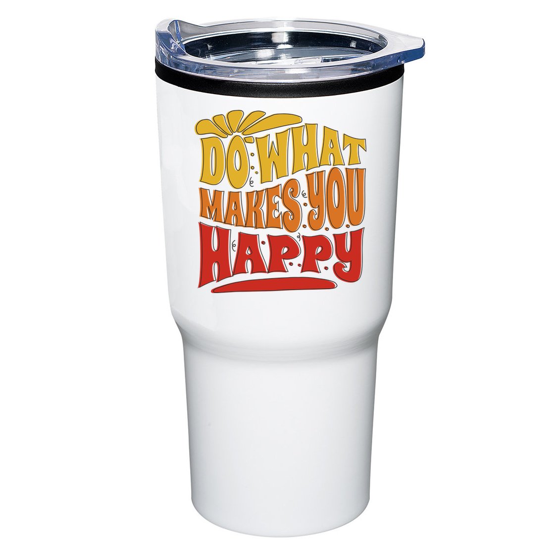 Do What Makes You Happy Positive Quote Tumbler