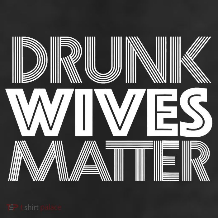 Drunk Wives Matter - Funny Wine Drinking Tee 7 Panel Mesh Trucker Snapback Hat