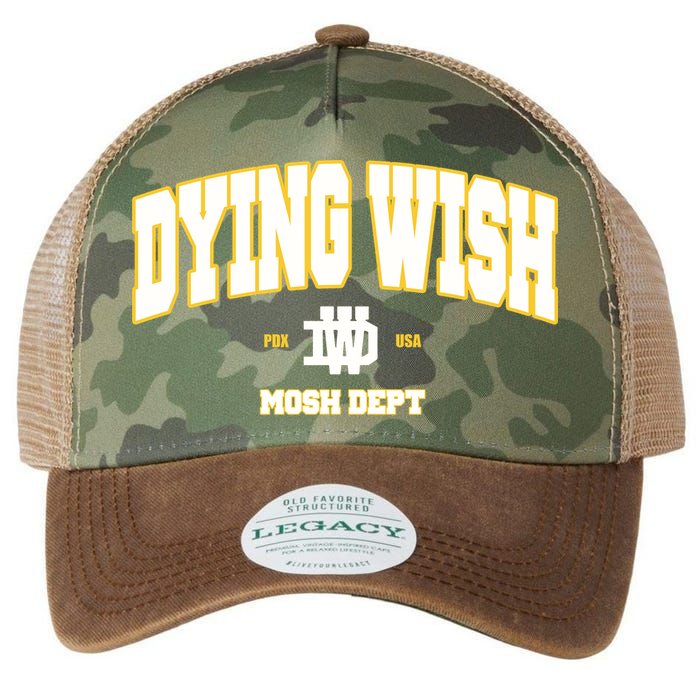 Dying Wish Mosh Dept Legacy Tie Dye Trucker Hat