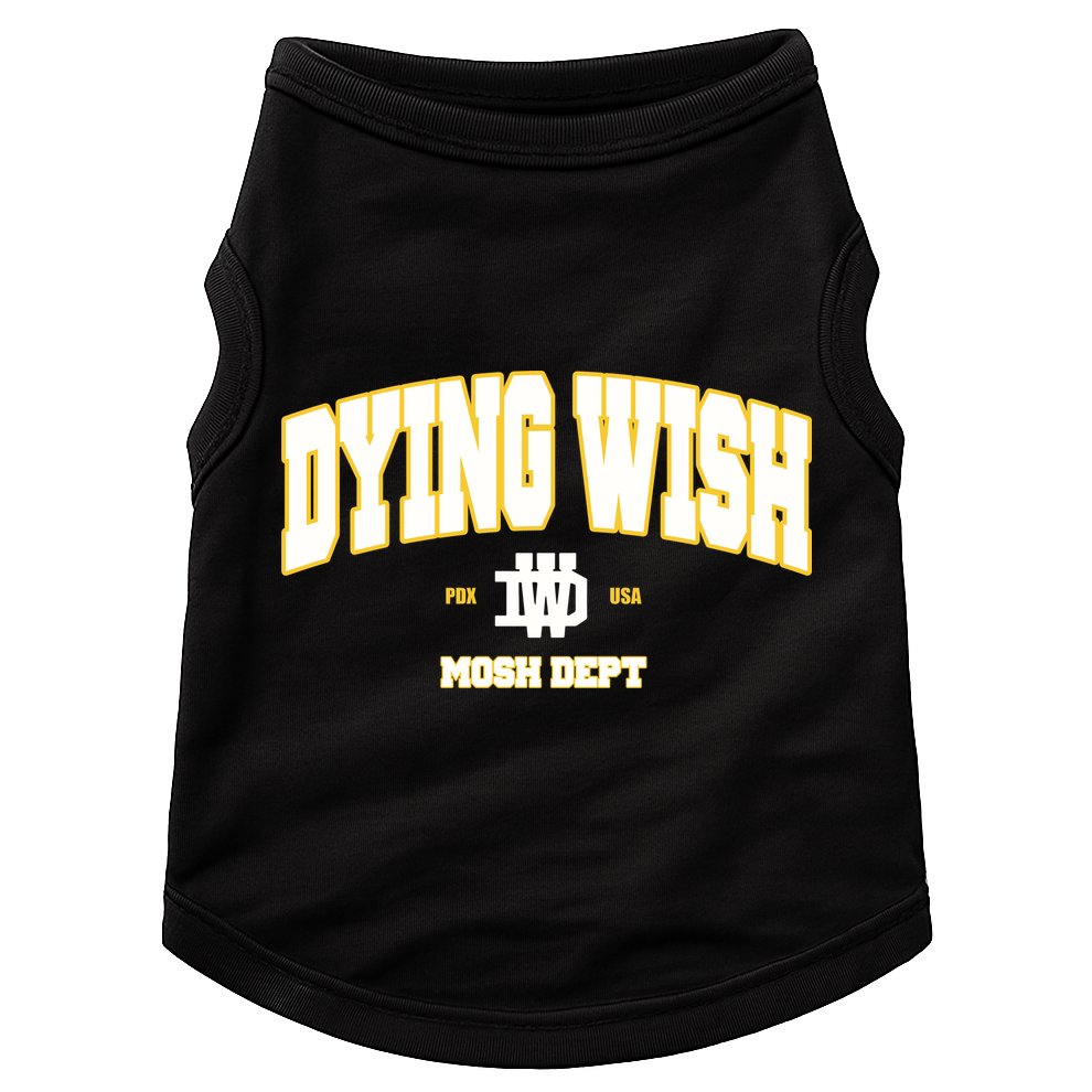 Dying Wish Mosh Dept Doggie Tank