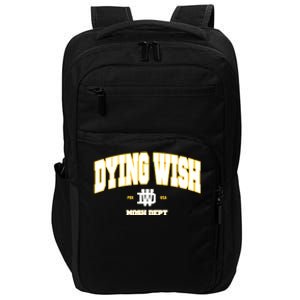 Dying Wish Mosh Dept Impact Tech Backpack