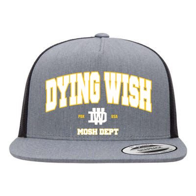 Dying Wish Mosh Dept Flat Bill Trucker Hat