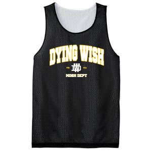 Dying Wish Mosh Dept Mesh Reversible Basketball Jersey Tank