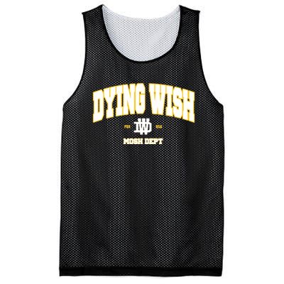 Dying Wish Mosh Dept Mesh Reversible Basketball Jersey Tank