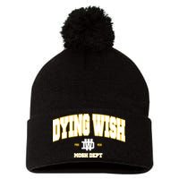 Dying Wish Mosh Dept Pom Pom 12in Knit Beanie