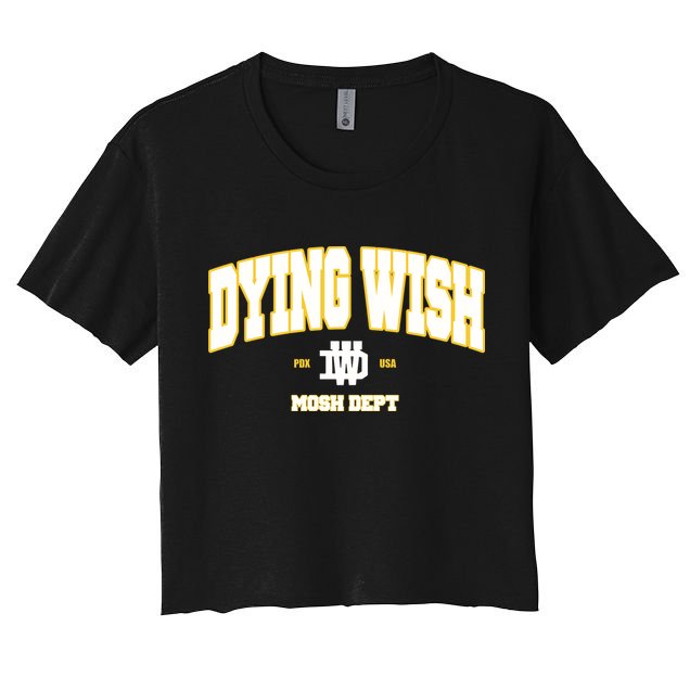 Dying Wish Mosh Dept Crop Top