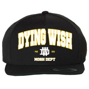 Dying Wish Mosh Dept Wool Snapback Cap