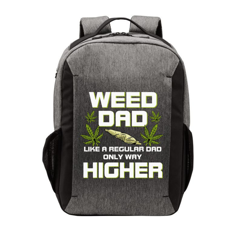 Dad Weed Marijuana Funny 420 Cannabis Gift Fathers Day Vector Backpack