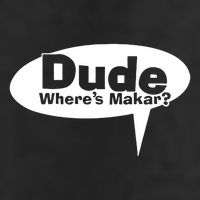 Dude WhereS Makar 7 Panel Mesh Trucker Snapback Hat