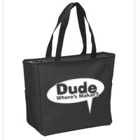 Dude WhereS Makar Zip Tote Bag