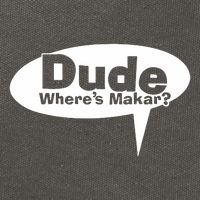 Dude WhereS Makar Cotton Canvas Backpack