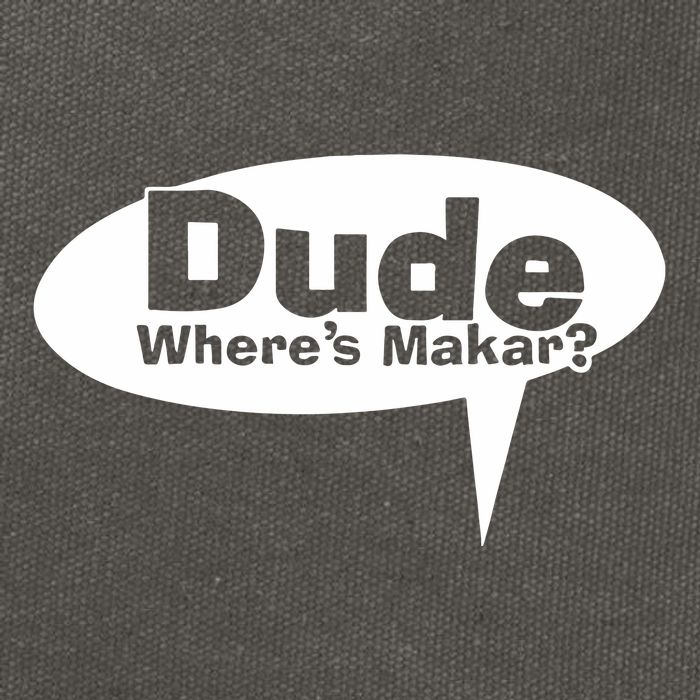 Dude WhereS Makar Cotton Canvas Backpack