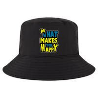 Do What Makes You Happy Postive Quote Cool Comfort Performance Bucket Hat