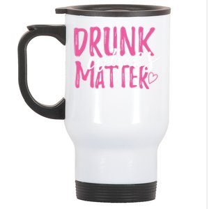 Drunk Wives Matter Funny Party Gift For Every Mum And Wife Gift Stainless Steel Travel Mug