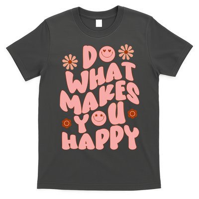 Do What Makes You Happy Hippie Retro Smile T-Shirt