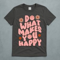 Do What Makes You Happy Hippie Retro Smile T-Shirt