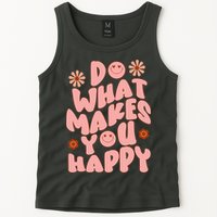 Do What Makes You Happy Hippie Retro Smile Tank Top