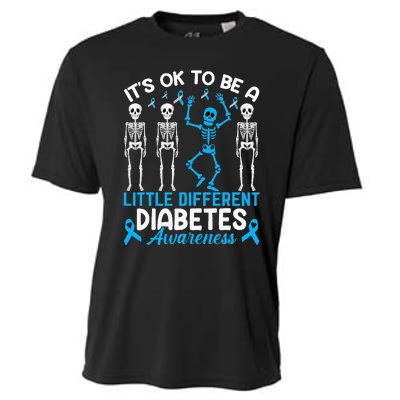 Diabetes Warrior Mom awareness It's Ok To Be Different Cooling Performance Crew T-Shirt