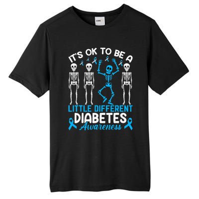 Diabetes Warrior Mom awareness It's Ok To Be Different Tall Fusion ChromaSoft Performance T-Shirt