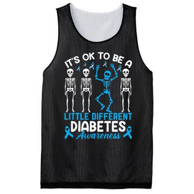 Diabetes Warrior Mom awareness It's Ok To Be Different Mesh Reversible Basketball Jersey Tank