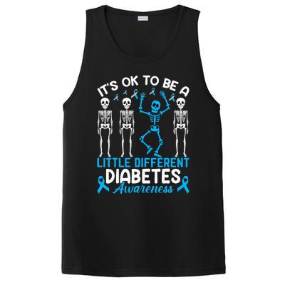 Diabetes Warrior Mom awareness It's Ok To Be Different PosiCharge Competitor Tank