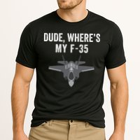 Dude Where’s My F35? Funny Missing F35 Meme Lost Gun Find My F35 Performance Shirt