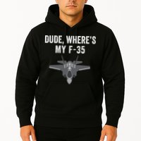 Dude Where’s My F35? Funny Missing F35 Meme Lost Gun Find My F35 Hoodie