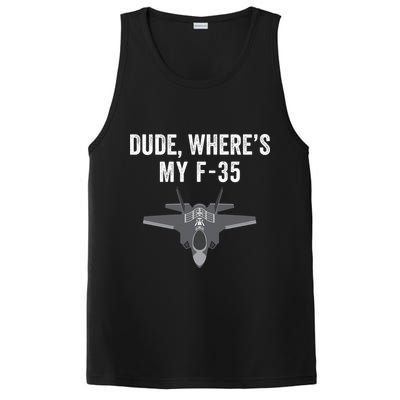 Dude Where’s My F35? Funny Missing F35 Meme Lost Gun Find My F35 PosiCharge Competitor Tank