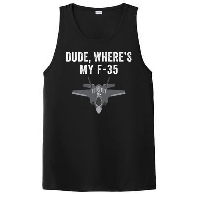 Dude Where’s My F35? Funny Missing F35 Meme Lost Gun Find My F35 PosiCharge Competitor Tank