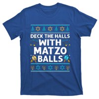 Deck Walls Matzo Balls Ugly Hanukkah Chanukah T-Shirt