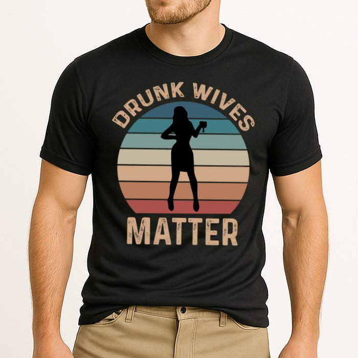 Drunk Wives Matter Funny Ing Gift Cooling Performance Crew T-Shirt