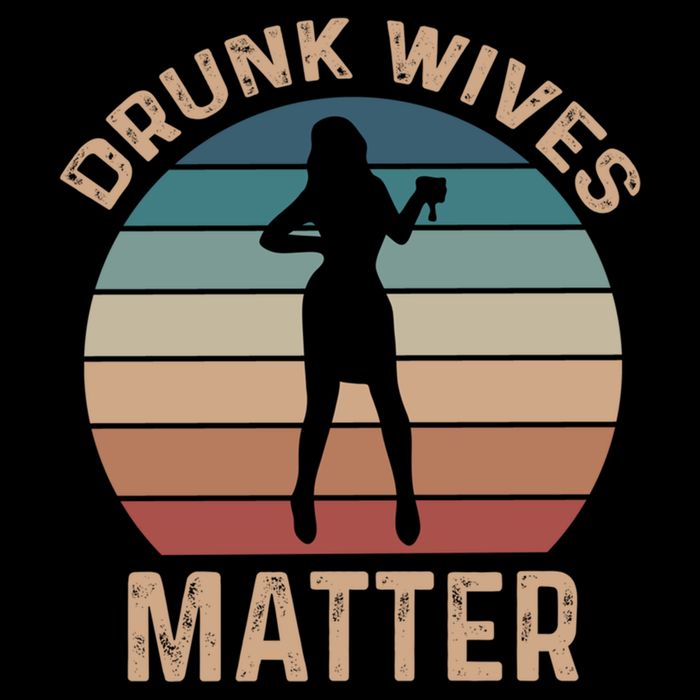 Drunk Wives Matter Funny Ing Gift Wool Snapback Cap