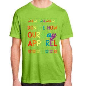 Don We Now Our Gay Lgbt Ugly Christmas Sweater Xmas Gift Adult ChromaSoft Performance T-Shirt