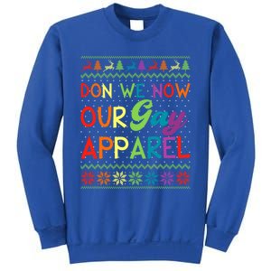 Don We Now Our Gay Lgbt Ugly Christmas Sweater Xmas Gift Sweatshirt