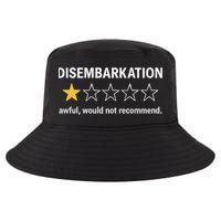Disembarkation Would Not Recommend Cool Comfort Performance Bucket Hat