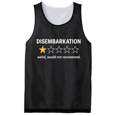 Disembarkation Would Not Recommend Mesh Reversible Basketball Jersey Tank