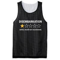 Disembarkation Would Not Recommend Mesh Reversible Basketball Jersey Tank