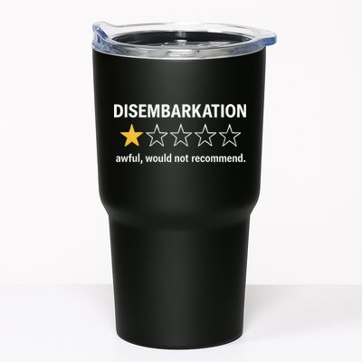 Disembarkation Would Not Recommend Tumbler