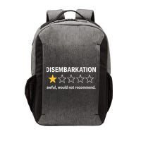 Disembarkation Would Not Recommend Vector Backpack