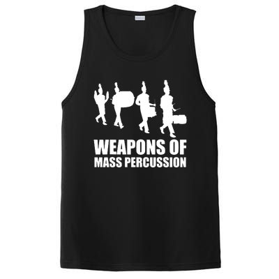 Drumline Weapons Of Mass Percussion Funny Drum Line Band PosiCharge Competitor Tank