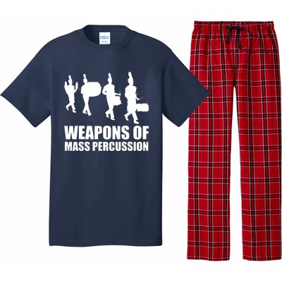 Drumline Weapons Of Mass Percussion Funny Drum Line Band Pajama Set