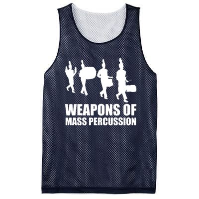 Drumline Weapons Of Mass Percussion Funny Drum Line Band Mesh Reversible Basketball Jersey Tank