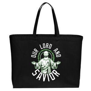 Derrick White Our Lord And Savior Cotton Canvas Jumbo Tote